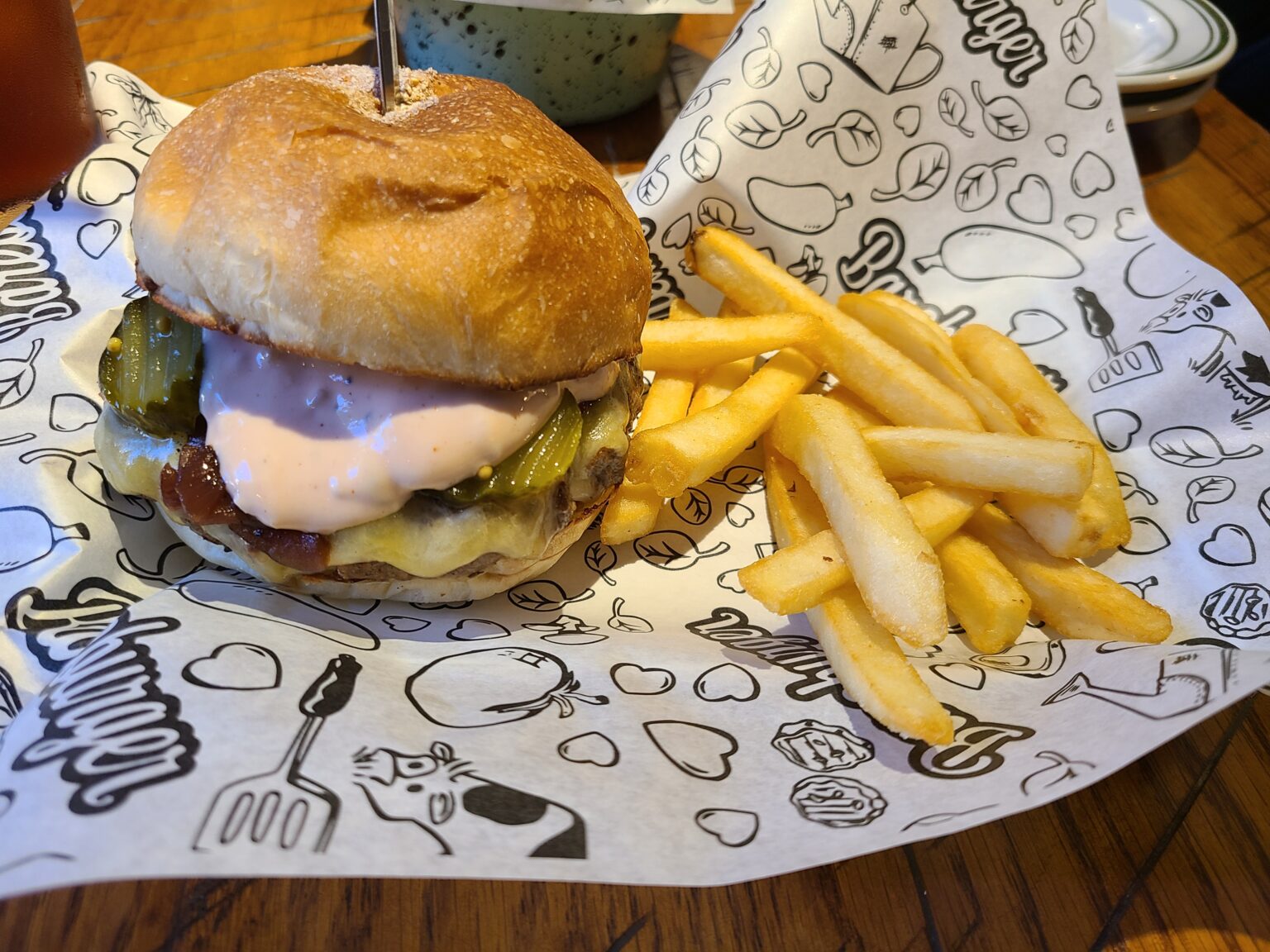 ベアバーガーハンバーガー画像